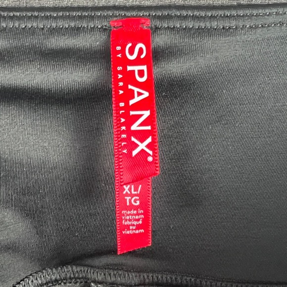 Ponte Ankle Split Hem Pants by Spanx - Women's Shapewear Leggings - Size XL Grey - Picture 7 of 11